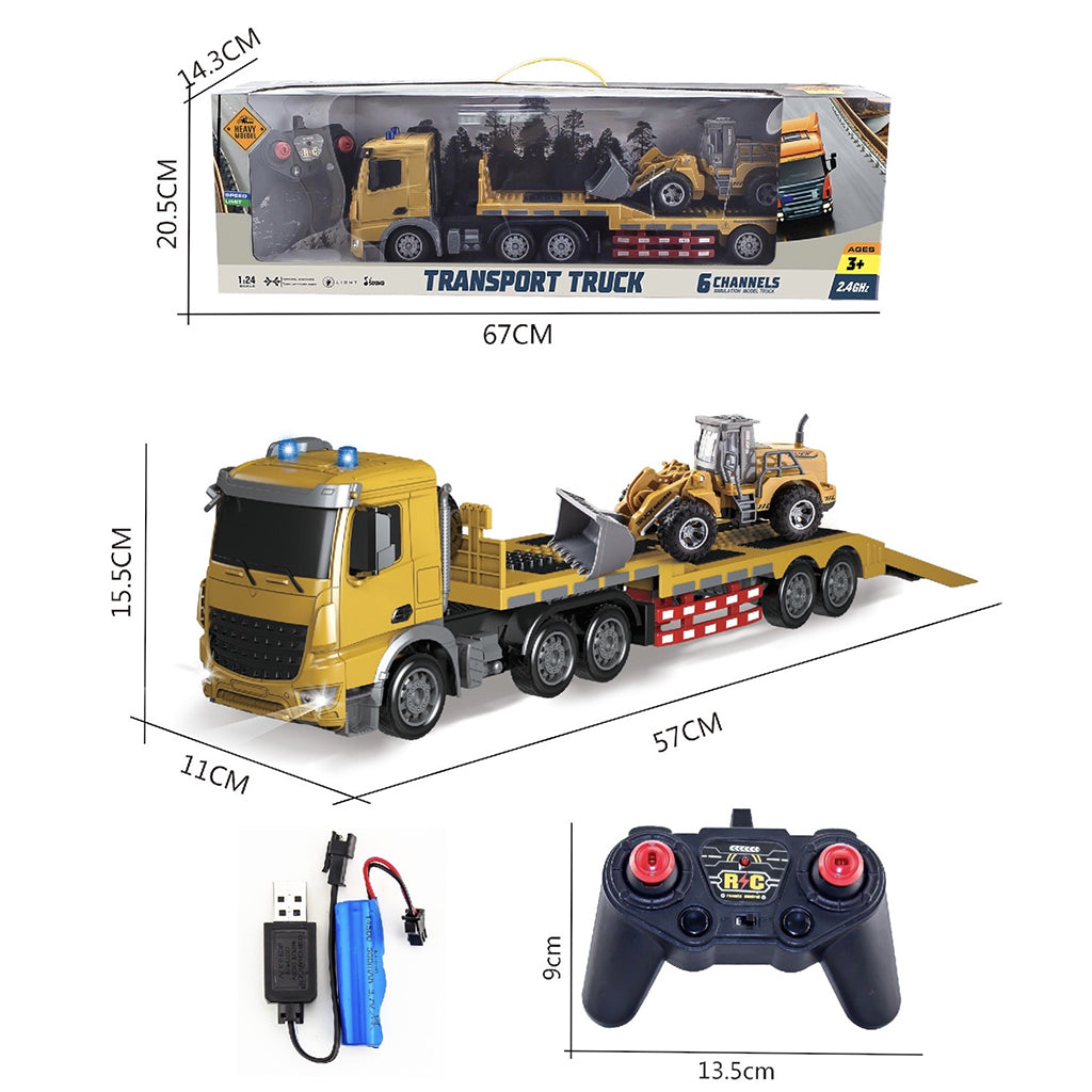 1:24 RC Car Remote Control Car Container Trailer Transport Trailer RC Truck