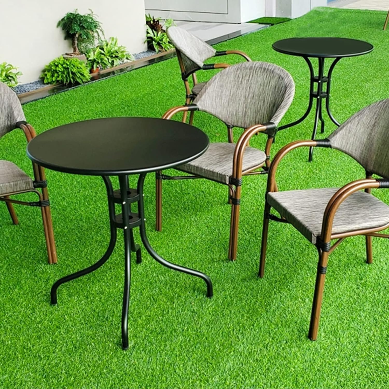 40mm Artificial Grass Natural Looking - Pet Friendly Fake Turf for Garden Patio NZ Stock