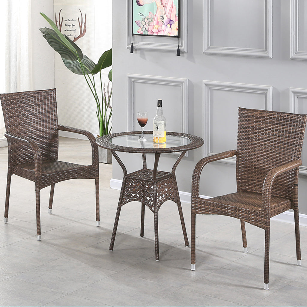 3 piece discount conversation patio sets