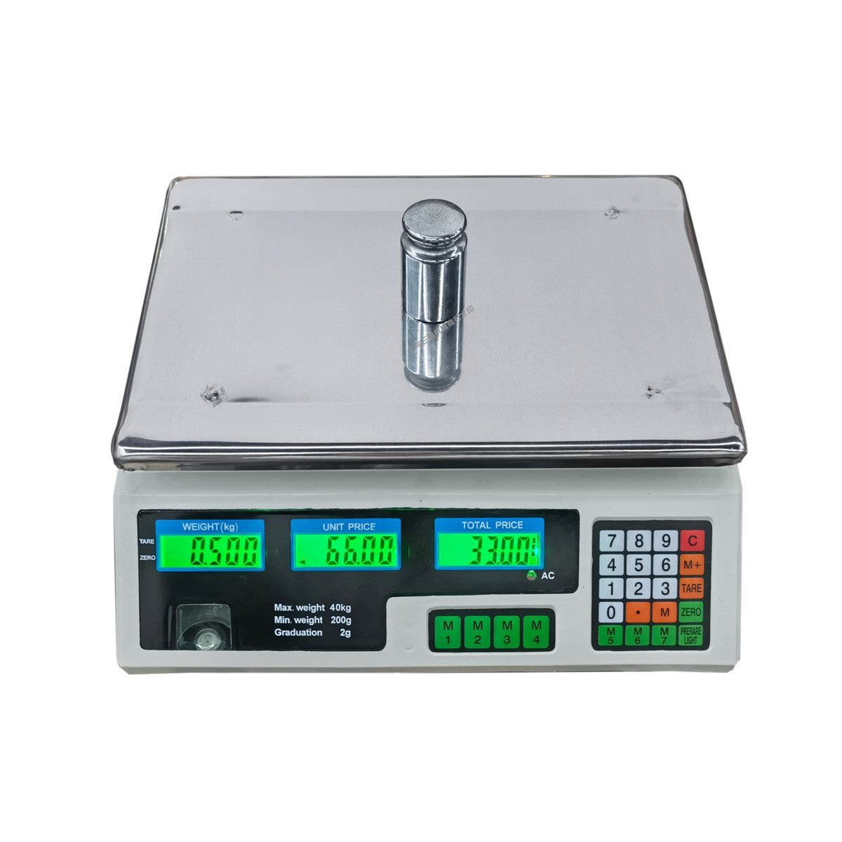 Digital Price Computing Scale Capacity 40kg