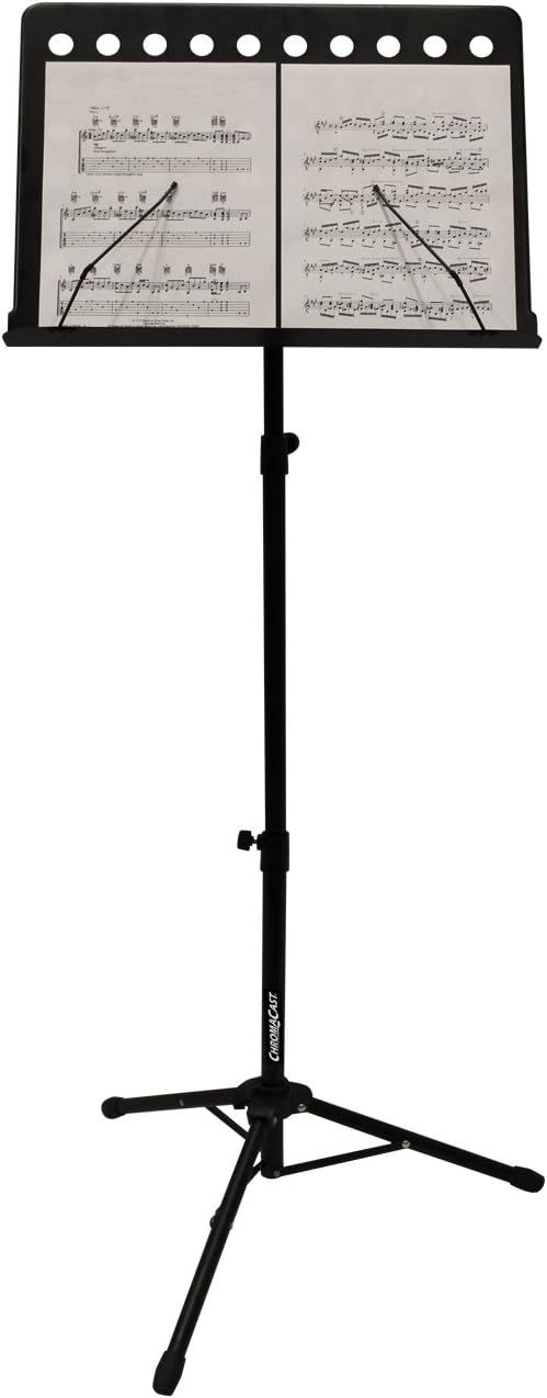 Sheet Music Stand Tripod Base Adjustable Height