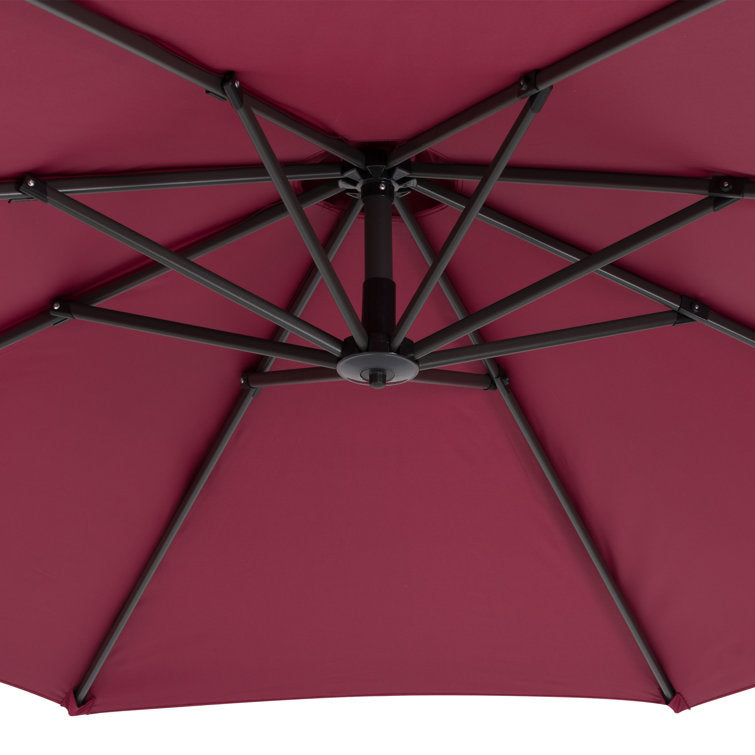 Outdoor Umbrella Cafe Umbrella Market Umbrella With Waterbase