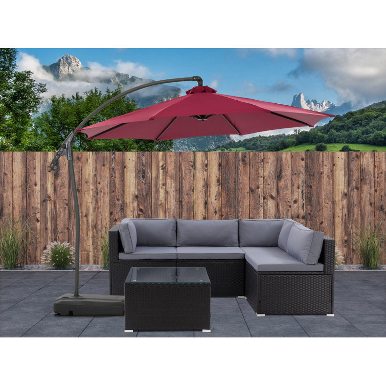 Outdoor Umbrella Cafe Umbrella Market Umbrella With Waterbase